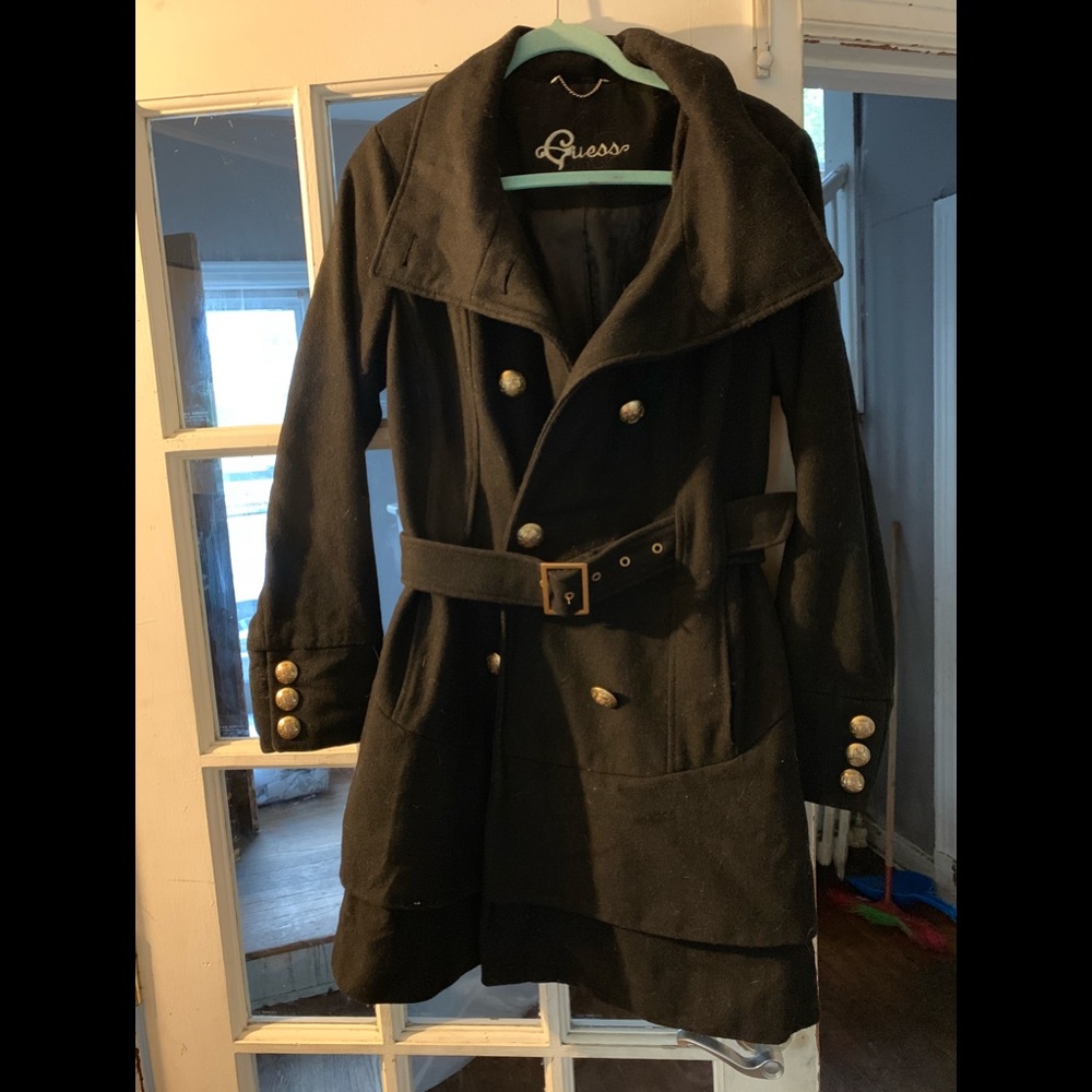 Guess women’s Peacoat Sz M